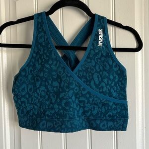 Animal Seamless Cross Sports Bra